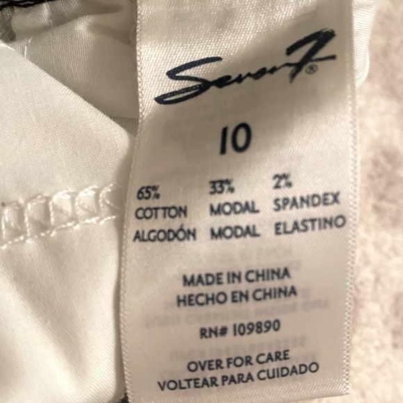 Seven 7 NWOT Snake Skin Print Tummyless High Rise Skinny Jeans Size 10 - Picture 6 of 6